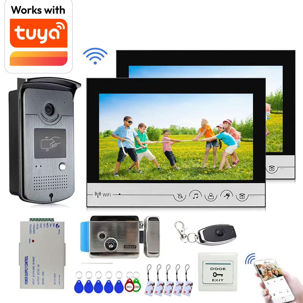 Lo schermo WiFi wireless a col - Smart Doorbell Wired recensione e prezzo