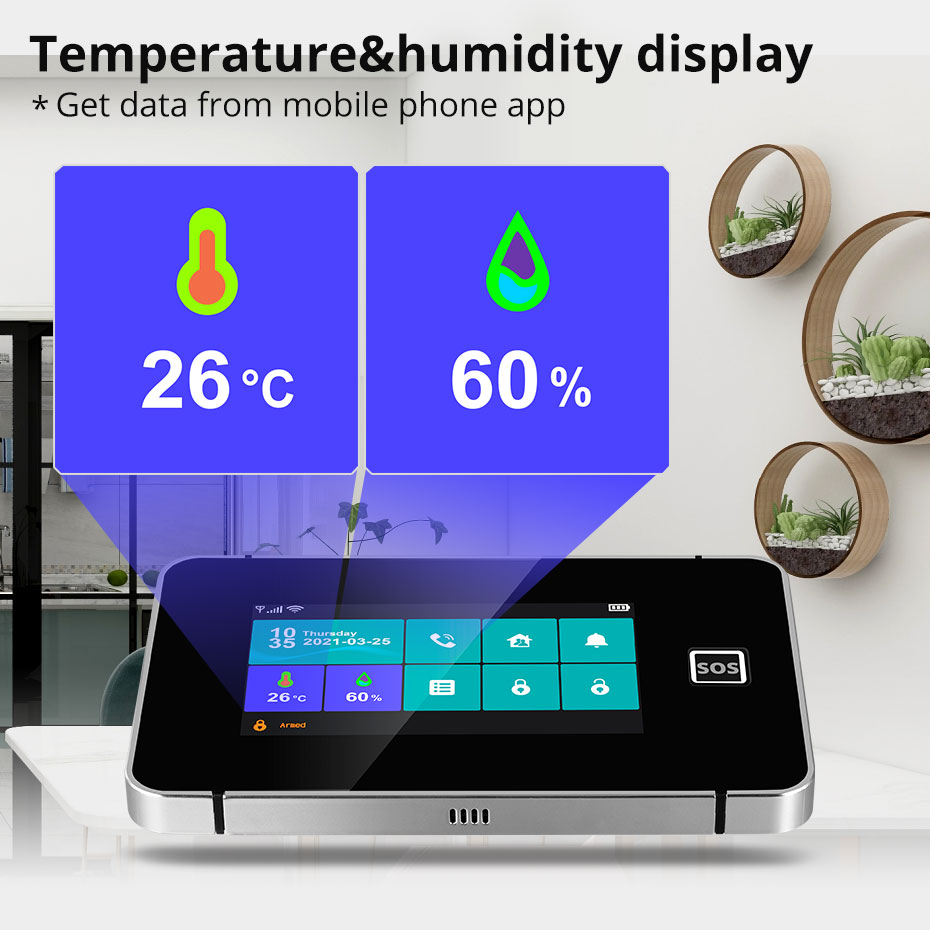 KERUI Tuya Pannello di allarme - Home Automation Diy Kit recensione e prezzo