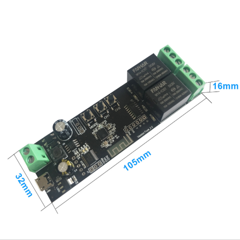 2CH Tuya Wifi Smart Control Bo - Smart Home Automation Diy recensione e prezzo