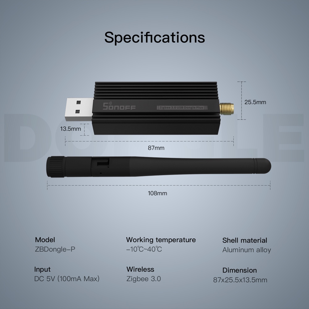 Gateway Zigbee 3.0 SONOFF ZBDo - Zigbee Coordinator Stick recensione e prezzo