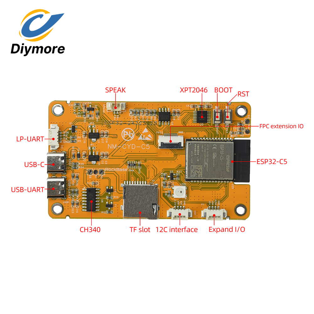 ESP32-C5 Schermo Touch LCD da  - Smart Home Automation Diy recensione e prezzo