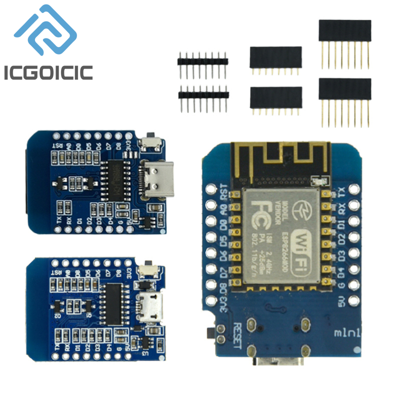 D1 Mini-Mini NodeMcu 4M byte L - Esp8266 Nodemcu Board recensione e prezzo