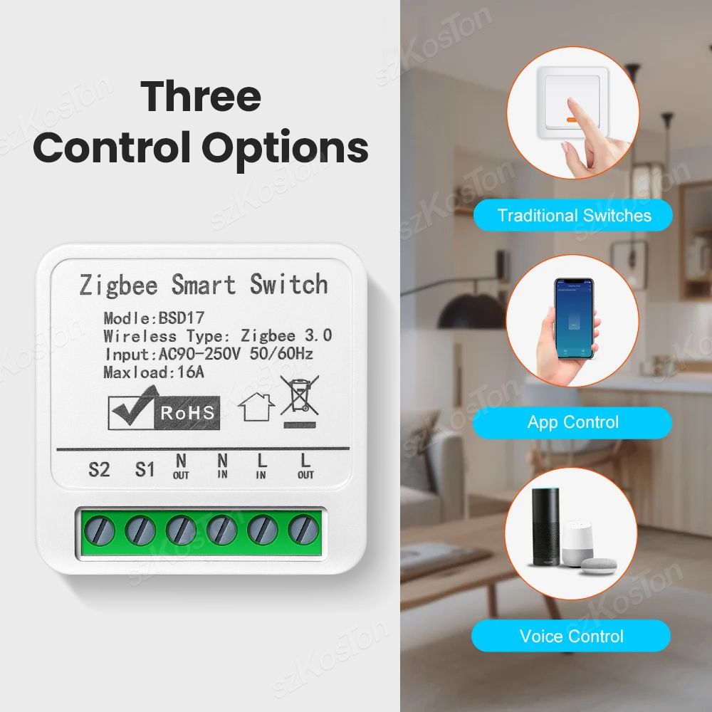 16A Tuya ZigBee Modulo Smart S - Smart Home Automation Diy recensione e prezzo